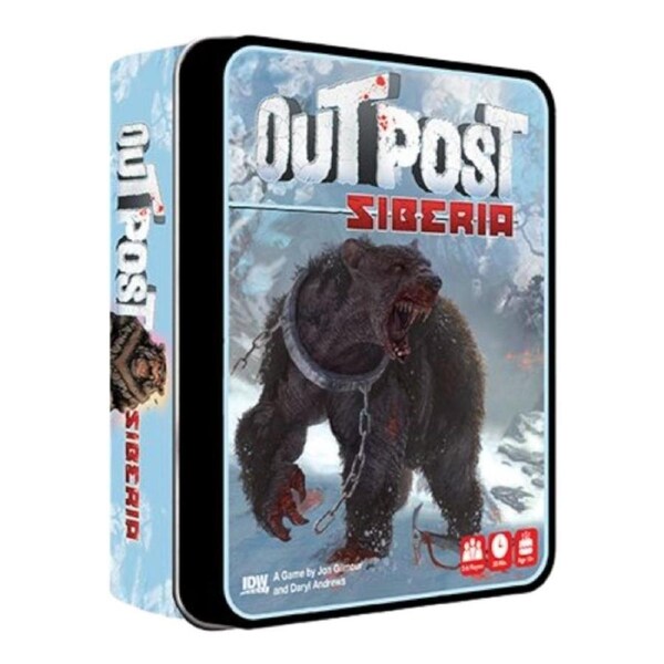 Outpost Siberia Kids/Children Interactive Play Tabletop Card Game in Tin