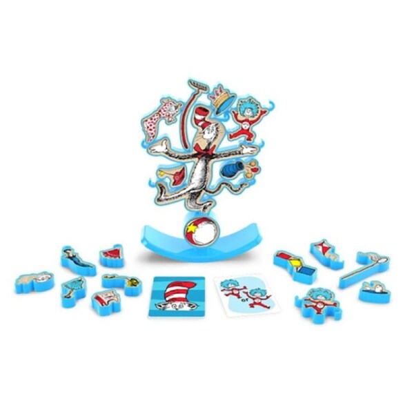 Dr Seuss Stack With A Cat Kids/Children Tabletop Strategy Board Game 4y+