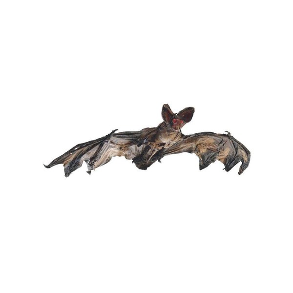 Hanging 55cm Flying Brown Bat Halloween Decoration