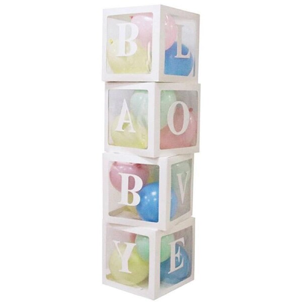 Baby Love Baby Shower Balloon Boxes