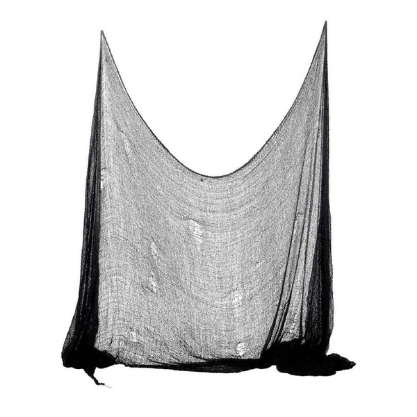 Creepy Black Netted Cloth Halloween Decoration