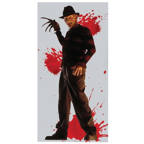 Freddy Krueger Wall Scene Setter Halloween Decoration