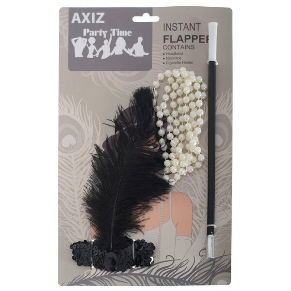 Instant 1920s Flapper Costume Accessory Set