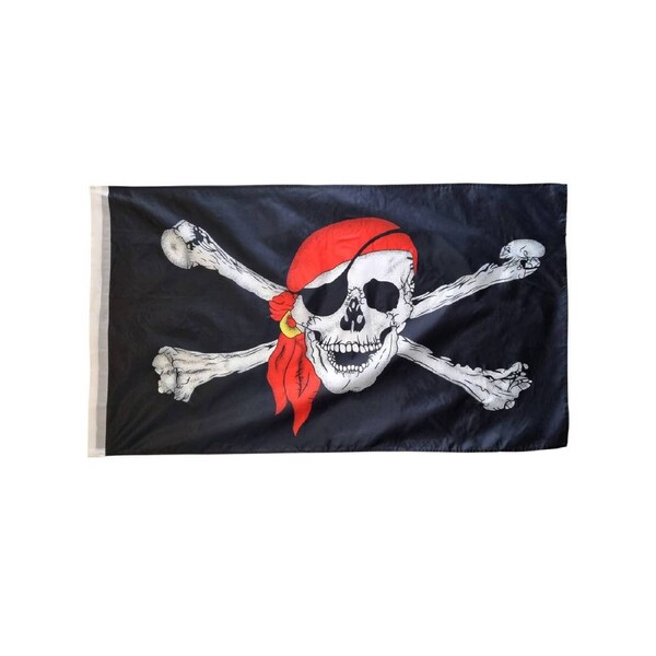 Pirate Large 150cm x 90cm Flag Party Decoration