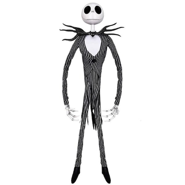 Animatronic Jack Skellington Deluxe Standing Halloween Decoration