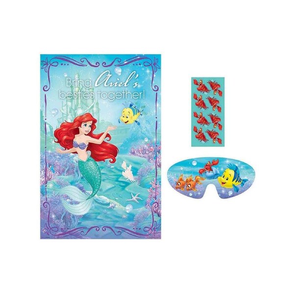 Ariel Dream Big Pin On Party Game