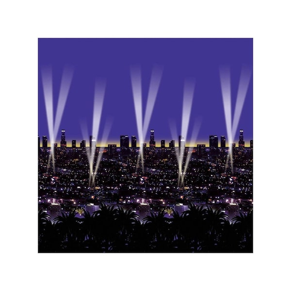 Hollywood Skyline Wall Backdrop Party Decoration