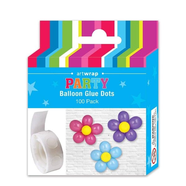 Balloon Glue Dots 100 Pack