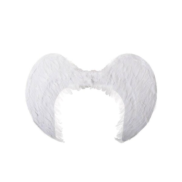 Large 84cm White Feather Holy Angel Wings