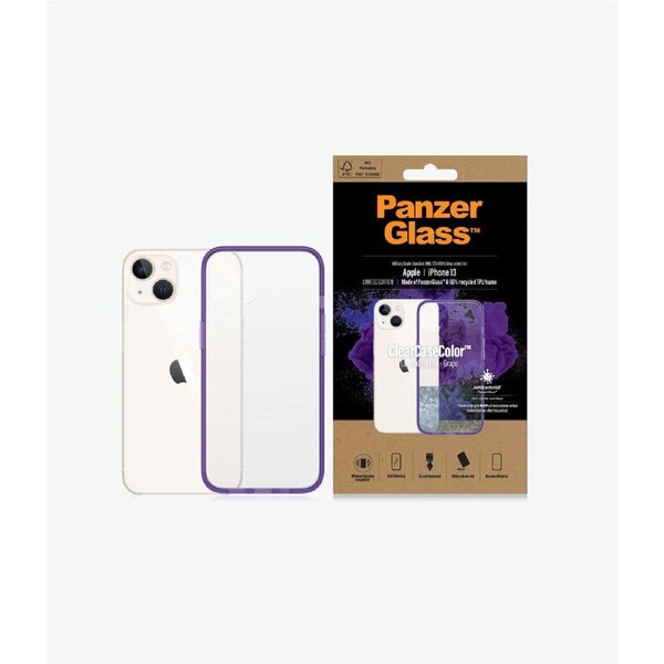 PanzerGlass Case For Apple iPhone 13 - Grape