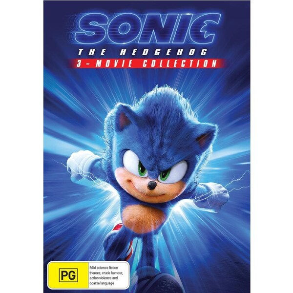 Sonic The Hedgehog / Sonic The Hedgehog 2 / Sonic The Hedgehog 3 - 3-Film Collection DVD