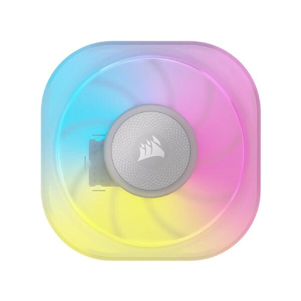 Corsair iCUE LINK CapSwap Module VRM Fan White Extend your iCUE LINK AIO cooling