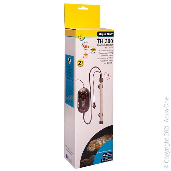 Aqua One TH300 Titanium Heater 300w 15058