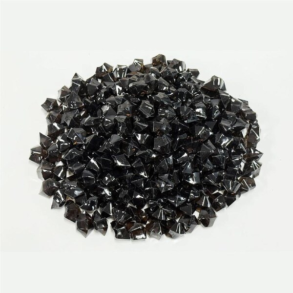 Electric Fireplace Small Crystal Black Decor - 1.4kg