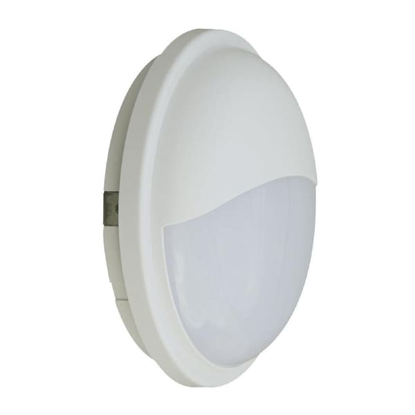 Bulk LED Exterior Eyelid Bulkhead Light IP65 White 3000K