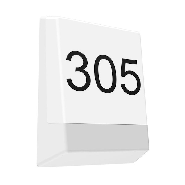 Bulk LED Bulkhead Letter Box Light IP65 IK10 White