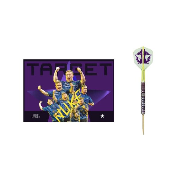 Target Luke Littler World Champion 2025 Limited Edition Darts 90% Tungsten 23 Gram