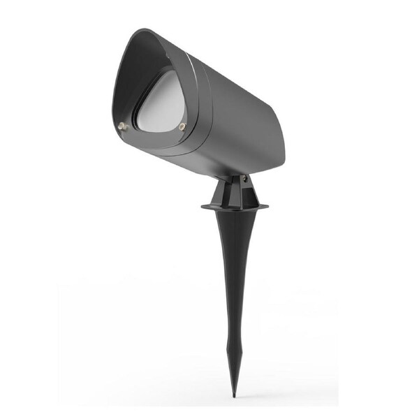 Kam Exterior Dark Grey Garden Spike Light IP65