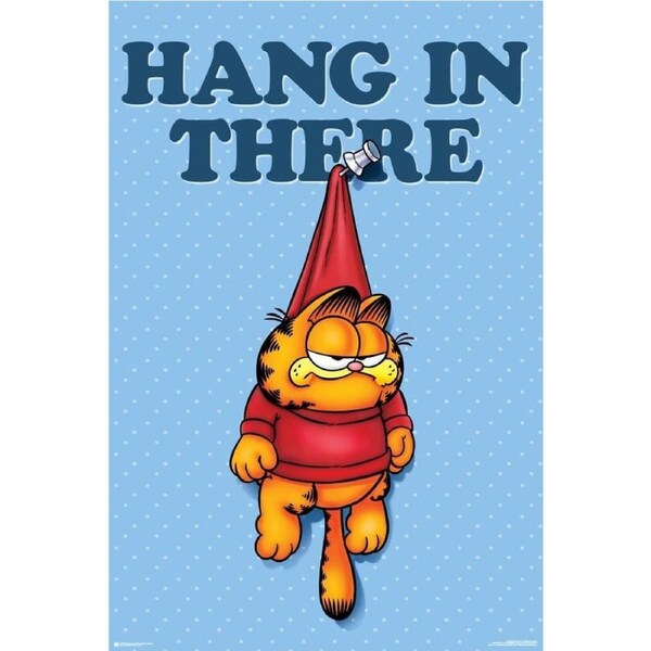 Garfield Hang In There Poster