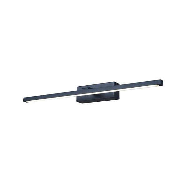 Lineal Interior LED Tri-CCT Dimmable Vanity / Picture Wall Light IP44 (L365mm) Black