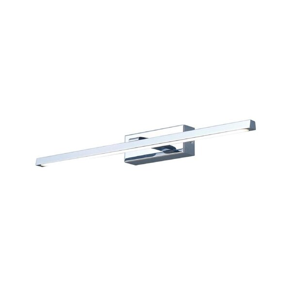 Lineal Interior LED Tri-CCT Dimmable Vanity / Picture Wall Light IP44 (L530mm) Chrome