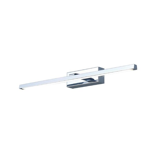 Lineal Interior LED Tri-CCT Dimmable Vanity / Picture Wall Light IP44 (L365mm) Chrome