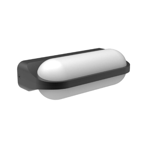 Marina Exterior LED Up/Down Surface Mounted Wall Light IP65 Dark Grey