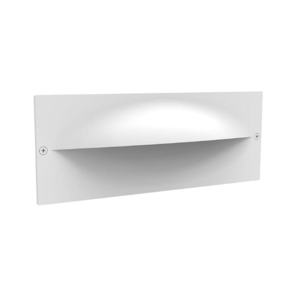 Oga Recessed Exterior LED Wall Light IP65 White