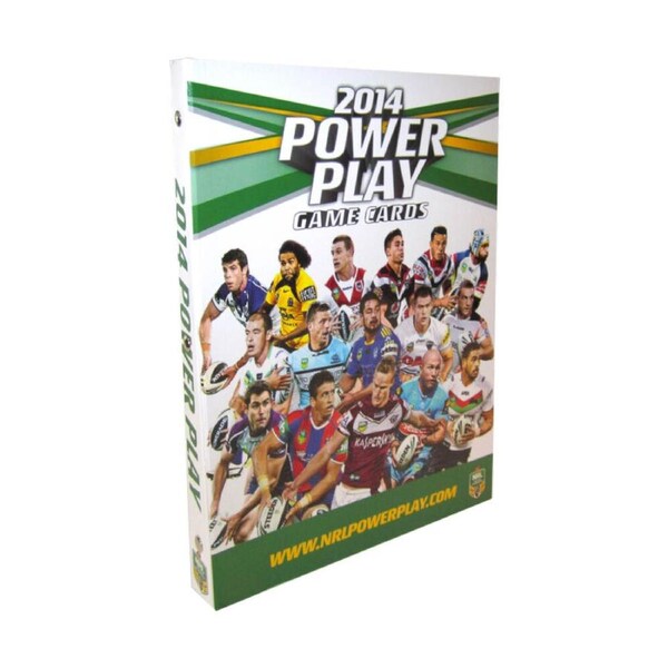 Rugby League 2014 Power Play TCG/CCG Card Game Album Binder