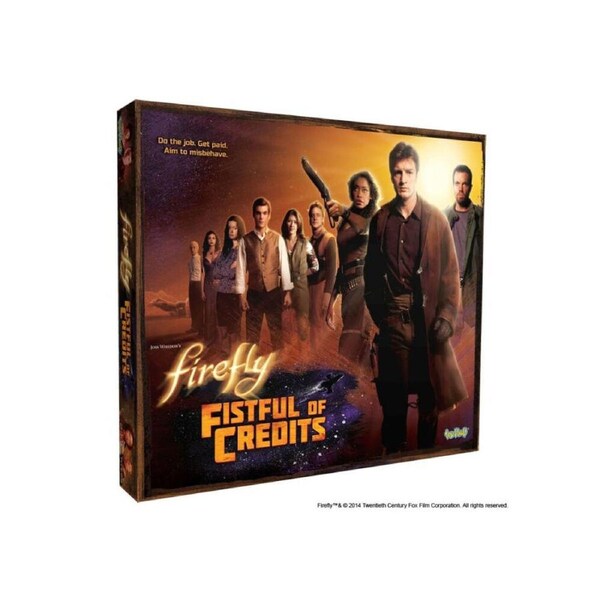 Firefly Fistful of Credits Board Game Tabletop Teens/Family 14y+