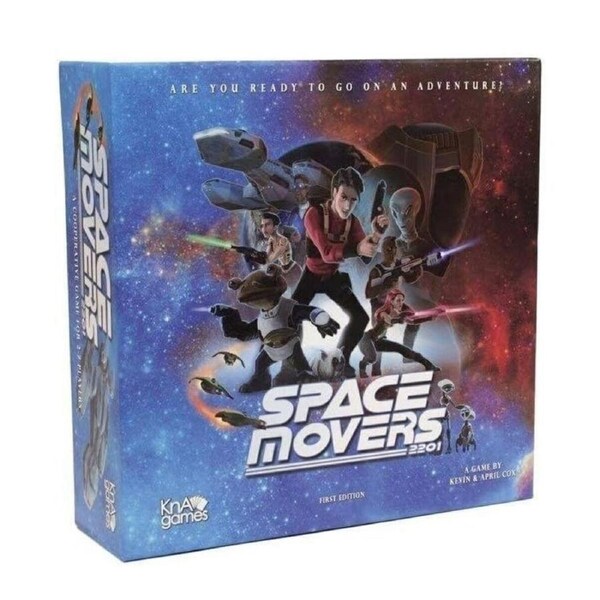 Space Movers Board Game Tabletop Teens/Family Play Night 14y+
