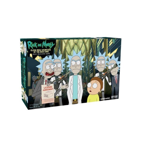 Rick & Morty Close Rick-Counters Deck-Building Game 15y+
