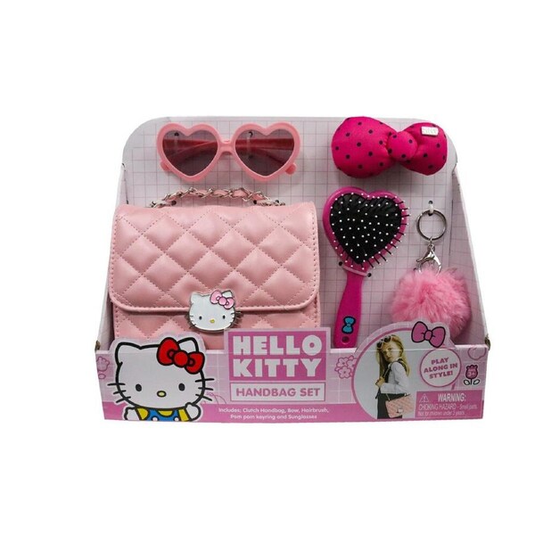 Hello Kitty Handbag w/ Accessories Fashion Toy Set Kids/Children Pink 3y+