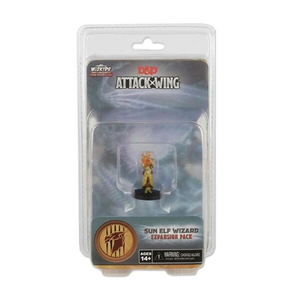 Dungeons & Dragons Attack Wing Wave 1 Sun Elf Wizard Expansion Pack Figure 14y+