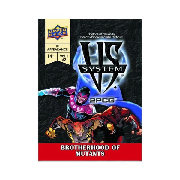 2PCG Marvel Vs System Brotherhood of Mutants Tabletop Card Game 14y+