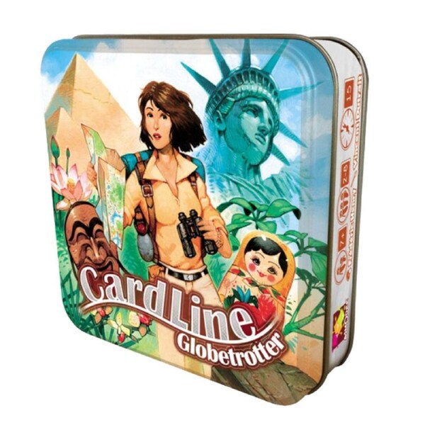 Cardline Globetrotter Tabletop Strategy Family Party Card Game 7y+