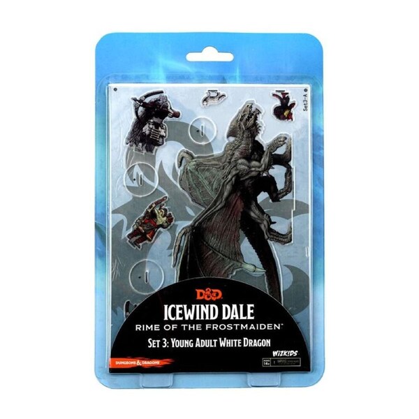 Dungeons & Dragons Icons of the Realms Icewind Dale 2D Young Adult White Dragon