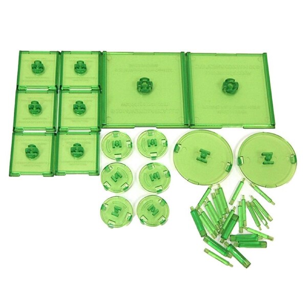 Dungeons & Dragons Attack Wing Base & Pegs Game Accessory Set Green