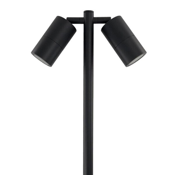 Garden Spike Light Double Adjustable IP65 Black