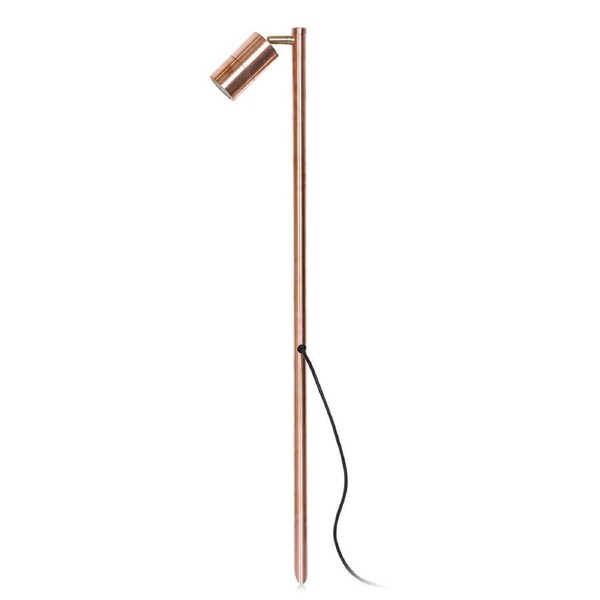 Garden Spike Light Single Adjustable IP65 Copper