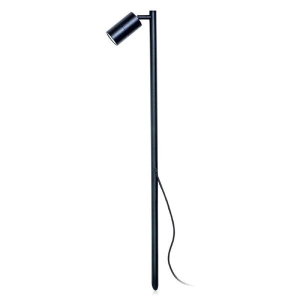 Garden Spike Light Single Adjustable IP65 Black
