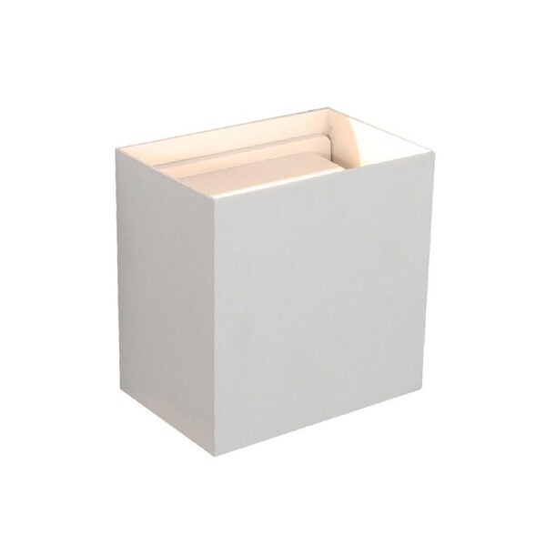 Toca Exterior LED Surface Mounted Adjustable Lens Covers Up/Down Light IP65 White