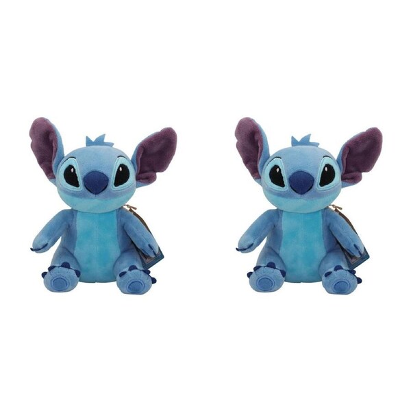 2PK Resoftables Stitch Small Plush Stuffed Animal Toy Kids/Children Blue 0y+