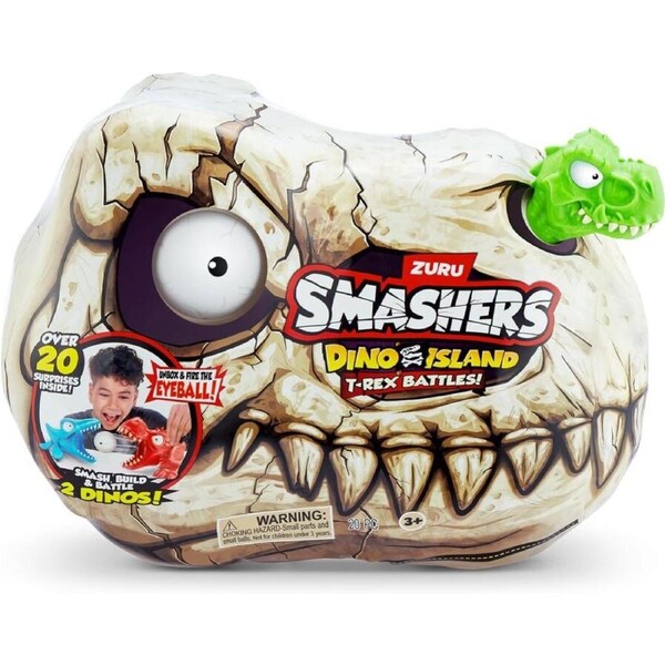 Zuru Smashers Mini Dinosaur Island T-Rex Battles Assortment