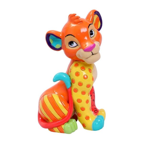 Enesco Disney Britto Figurine 9cm Simba Sitting, Jasnor ERB6006089