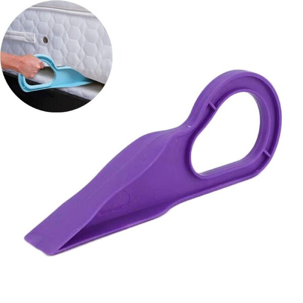 Catzon Mattress Lifter Ergonomic Handle Design for Holding The Mattress-Purple