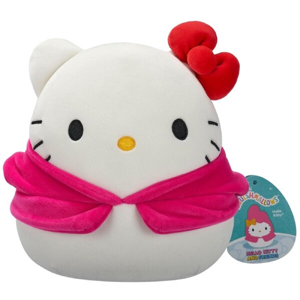 Squishmallows Hello Kitty and Friends Hello Kitty in My Melody Hoodie 8 inch Plush