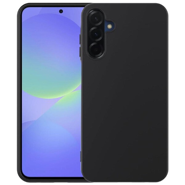 Samsung Galaxy A36 5G Slim Black Premium TPU Gel Back Case by MEZON – Shock Absorption (Galaxy A36 5G, Gel Black)