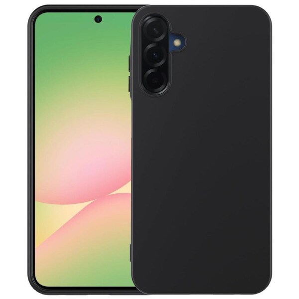 Samsung Galaxy A56 5G Slim Black Premium TPU Gel Back Case by MEZON – Shock Absorption (Galaxy A56 5G, Gel Black)