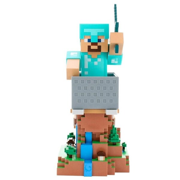 Cable Guy Minecraft Steve in Diamond Armour Controller Holder